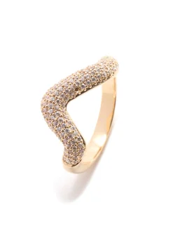 Online Bague avec oxyde de zirconium Femme Accessoires Et Bijoux