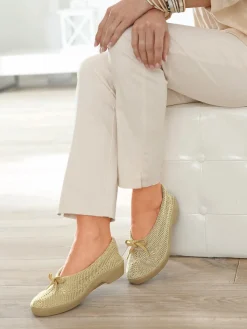 Sale Ballerines au dessus tricoté femme Femme Chaussures Paramédicales