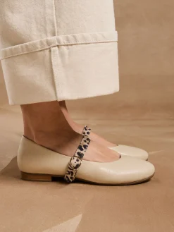 Clearance Ballerines brides interchangeables Femme Ballerines