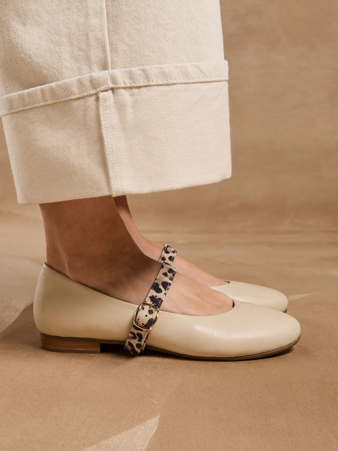 Clearance Ballerines brides interchangeables Femme Ballerines