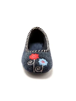 Clearance Ballerines brodées Femme Pantoufles, Chaussons