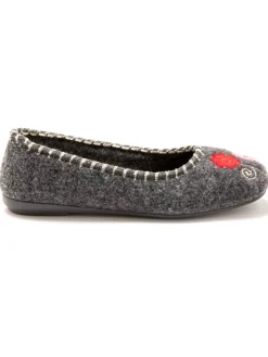 Clearance Ballerines brodées Femme Pantoufles, Chaussons