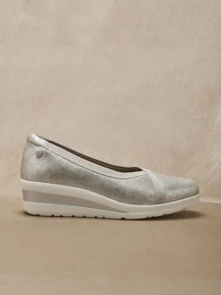 Best Ballerines compensées pourtour élastiqué Femme Ballerines