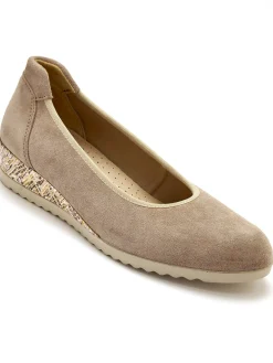 Ballerines compensées semelle amovible Femme Ballerines
