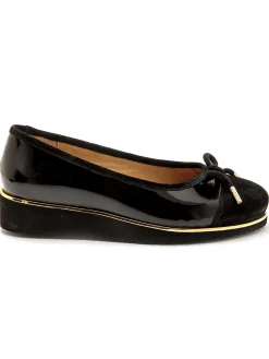 Online Ballerines fantaisie en cuir Femme Ballerines