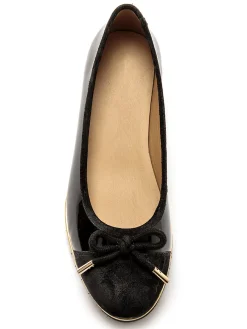 Online Ballerines fantaisie en cuir Femme Ballerines