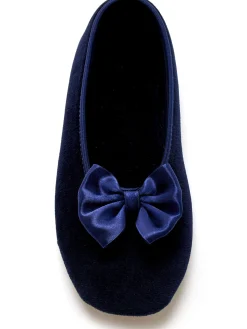 Ballerines plates textile Femme Pantoufles, Chaussons