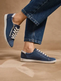 Baskets basses semelle amovible Femme Baskets, Derbies