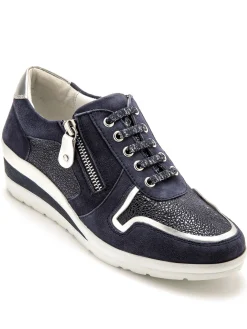 Outlet Baskets cuir à aérosemelle® Femme Baskets, Derbies