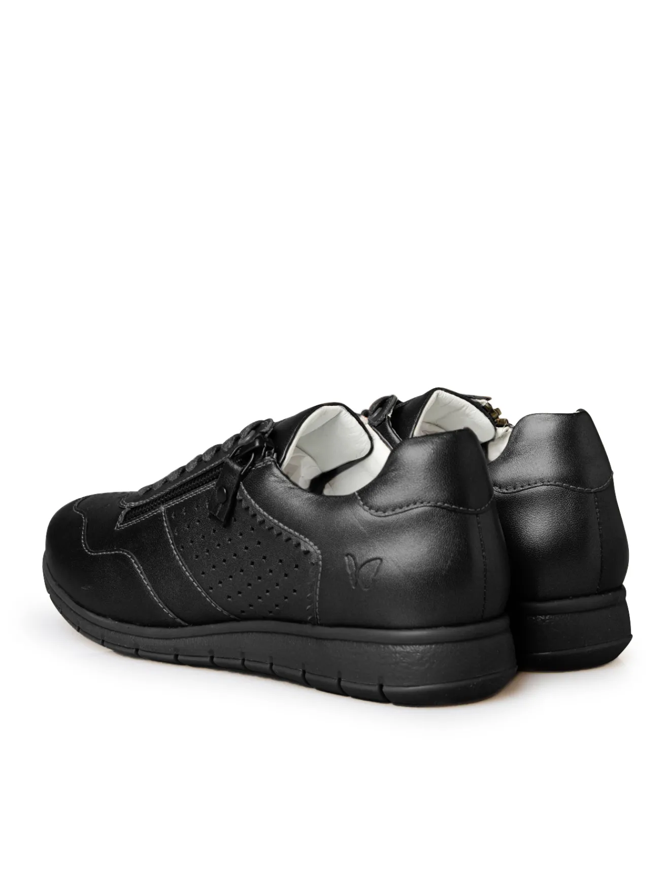 Best Baskets cuir à aérosemelle amovible Femme Baskets, Derbies