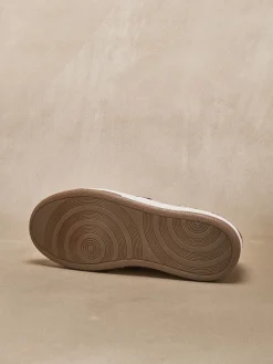 Discount Baskets cuir effet métallisé Femme Baskets, Derbies