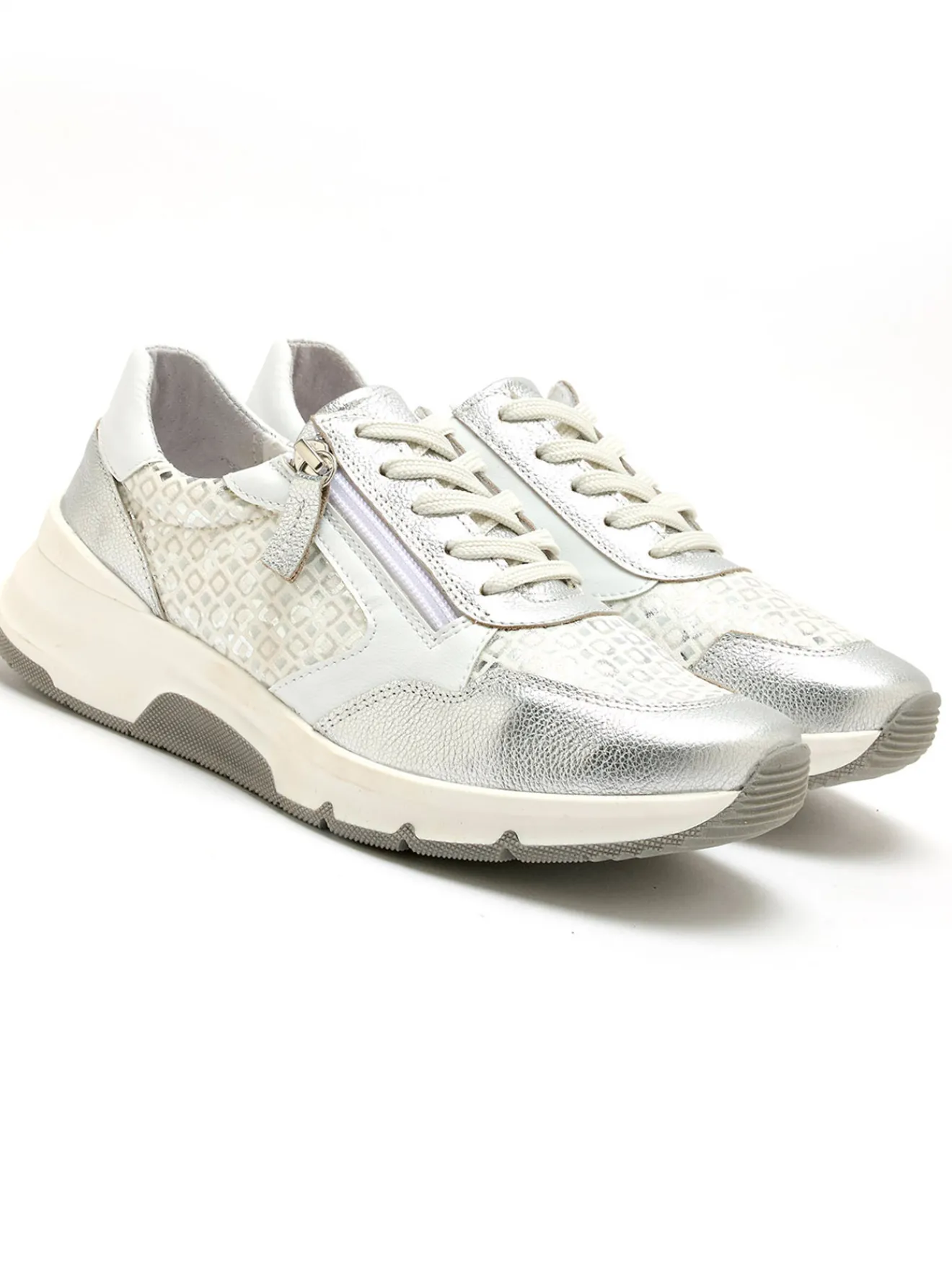 Online Baskets cuir et textile Femme Baskets, Derbies