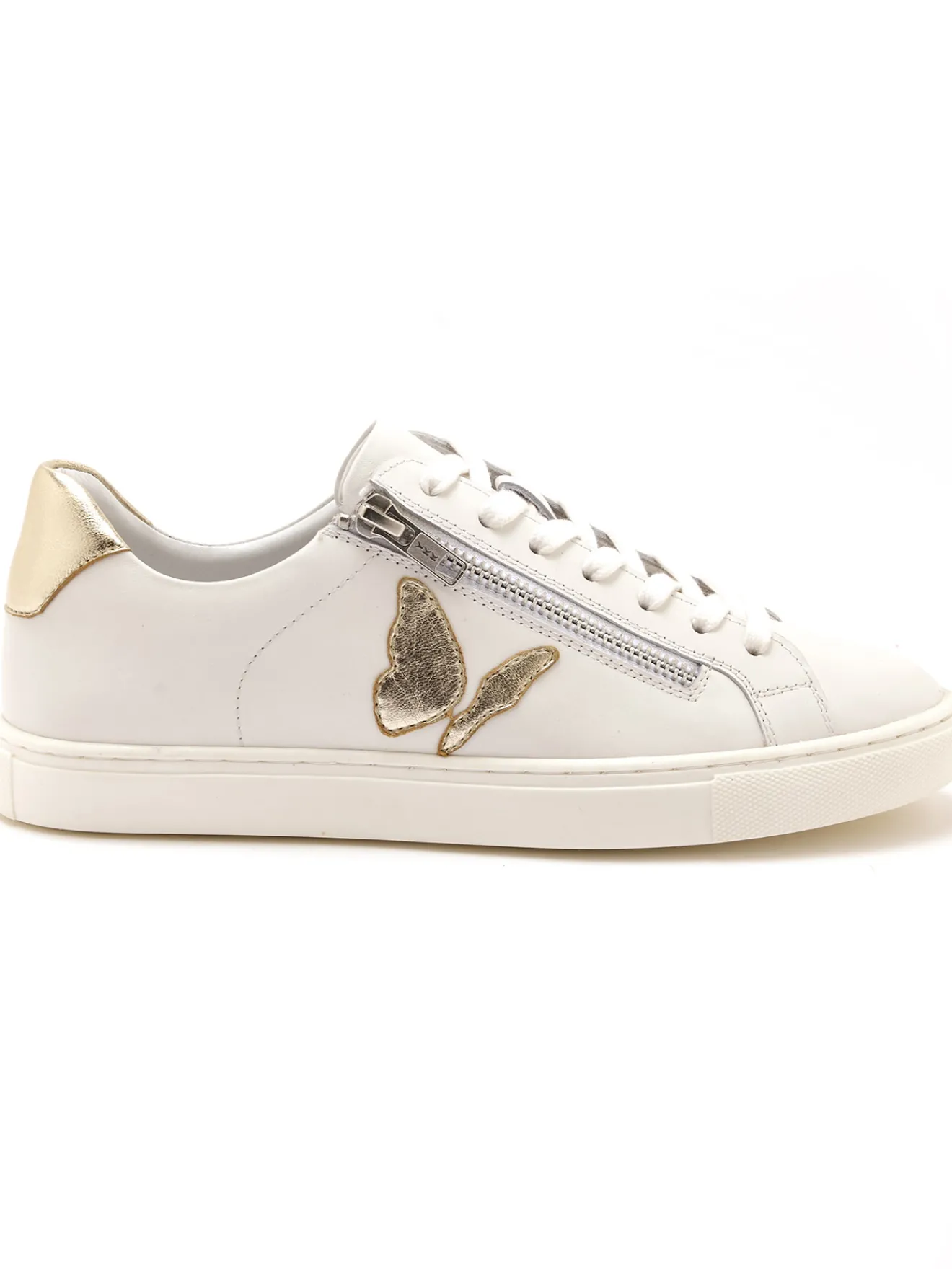 Online Baskets cuir motif papillon Femme Baskets, Derbies