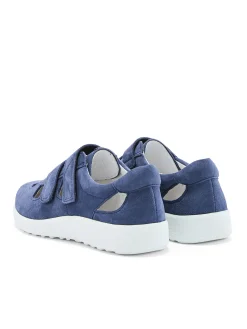 Clearance Baskets extra larges cuir ajouré Femme Baskets, Derbies