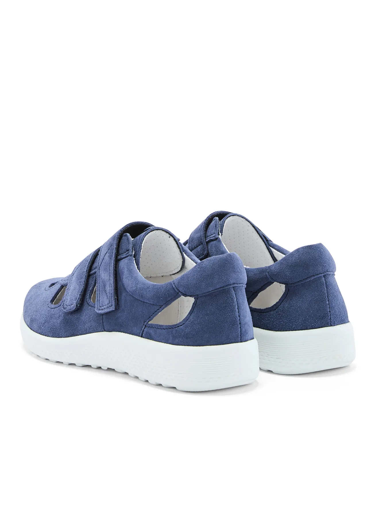 Clearance Baskets extra larges cuir ajouré Femme Baskets, Derbies