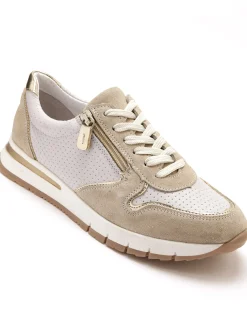 Discount Baskets fantaisie zippées et lacées Femme Baskets, Derbies