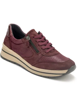 New Baskets zip et lacets semelle amovible Femme Baskets, Derbies