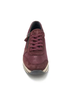 New Baskets zip et lacets semelle amovible Femme Baskets, Derbies