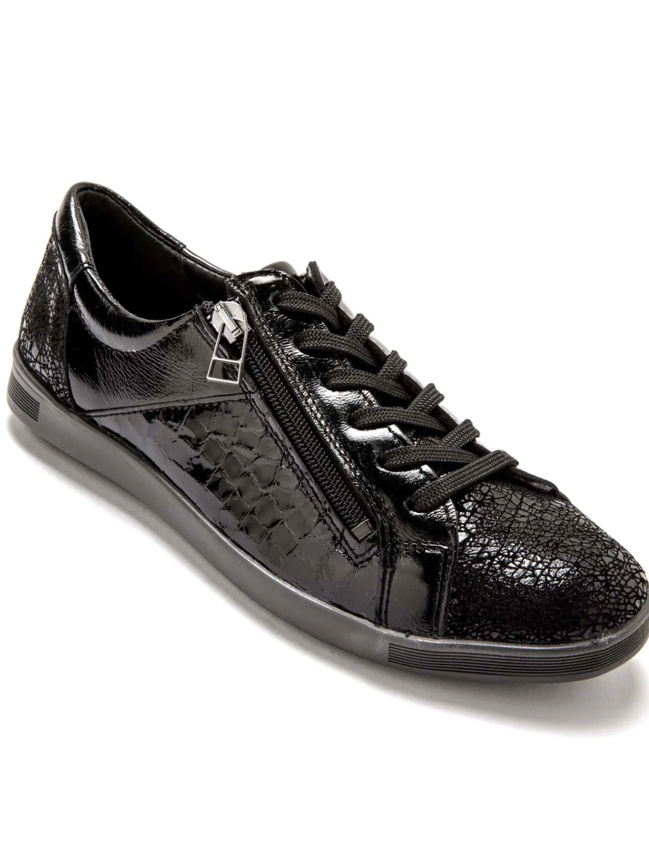 Outlet Baskets zippées aérosemelle® amovible Femme Baskets, Derbies