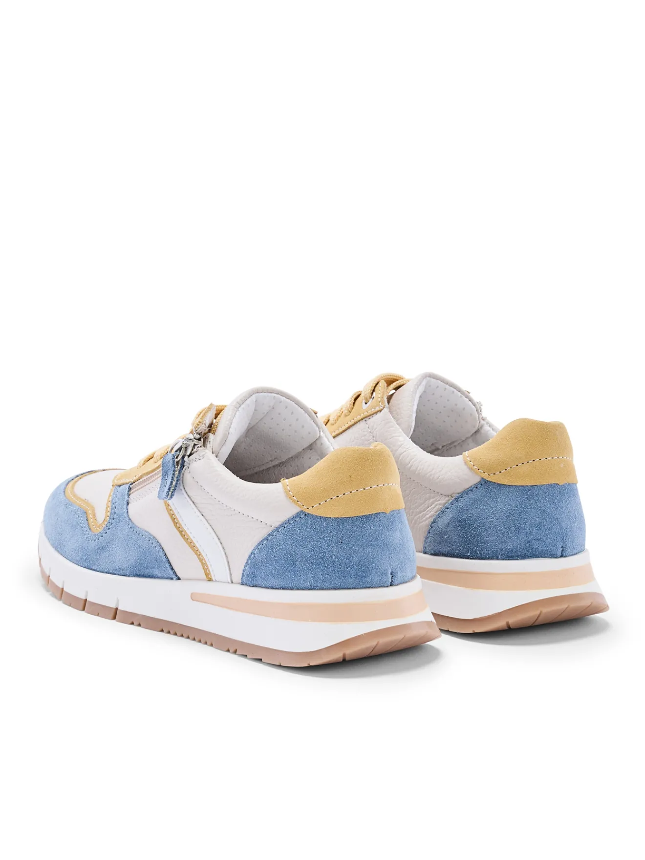 Online Baskets zippées et lacées Femme Baskets, Derbies