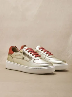 Sale Baskets zippées et lacées Femme Baskets, Derbies