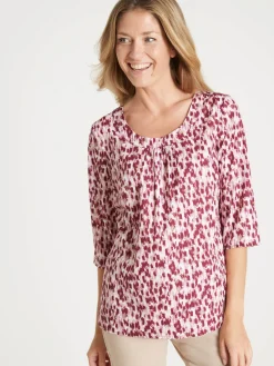 Online Blouse en microfibre Femme Tunique|Chemisier, Blouse