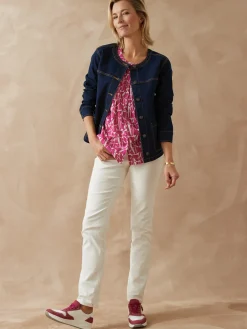 Discount Blouse en microfibre manches courtes Femme Chemisier, Blouse