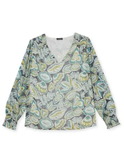 Sale Blouse en voile Femme Tunique|Chemisier, Blouse