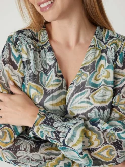 Sale Blouse en voile Femme Tunique|Chemisier, Blouse