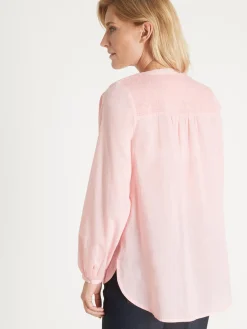 Blouse en voile de coton Femme Tunique|Chemisier, Blouse