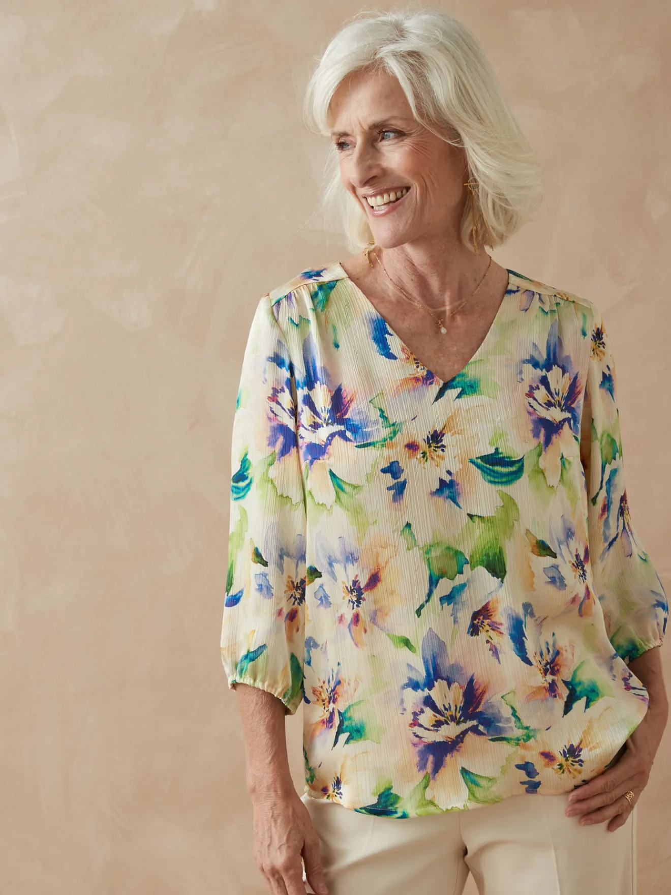 Best Blouse encolure V Femme Chemisier, Blouse