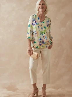 Best Blouse encolure V Femme Chemisier, Blouse