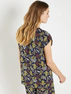 Outlet Blouse fluide Femme Chemisier, Blouse