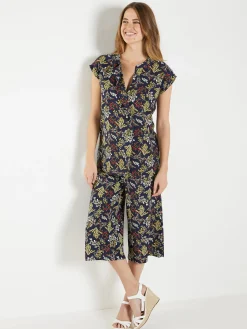 Outlet Blouse fluide Femme Chemisier, Blouse