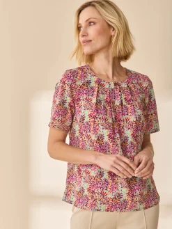 Hot Blouse toucher doux Femme Chemisier, Blouse