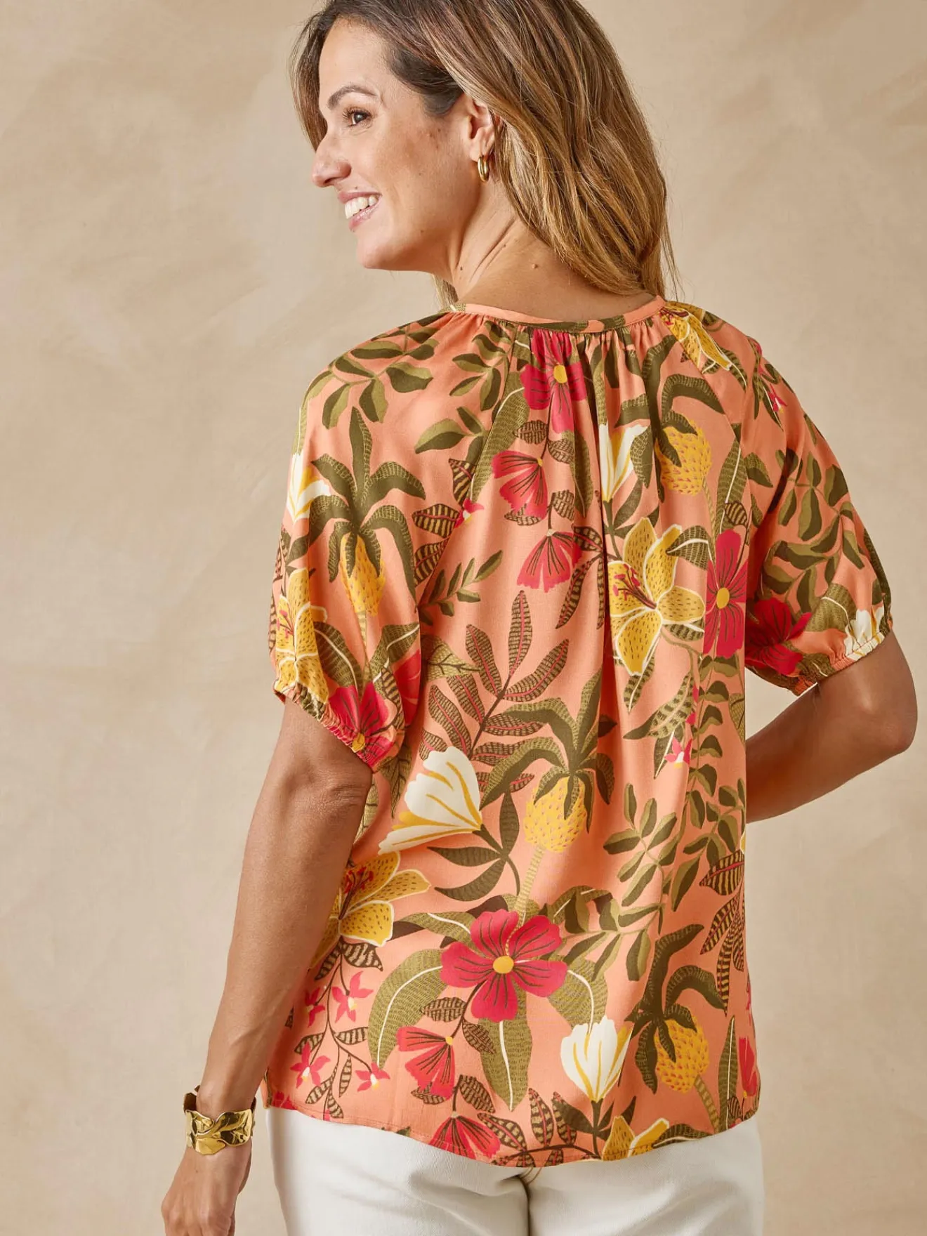 Online Blouse toute boutonnée Femme Chemisier, Blouse