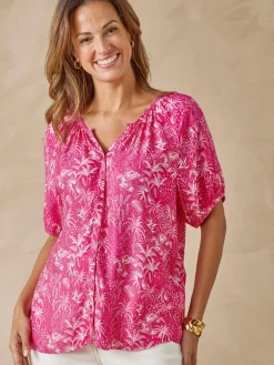 Clearance Blouse toute boutonnée Femme Chemisier, Blouse