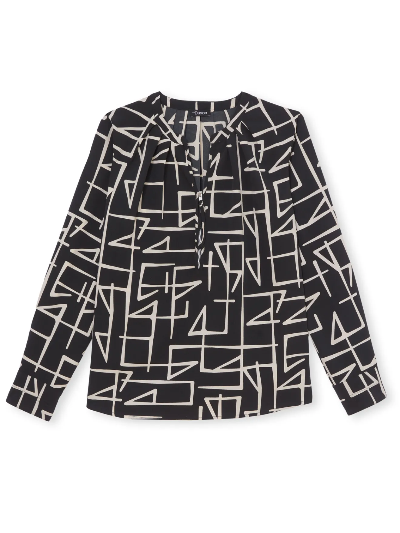 Blouse zippée Femme Chemisier, Blouse