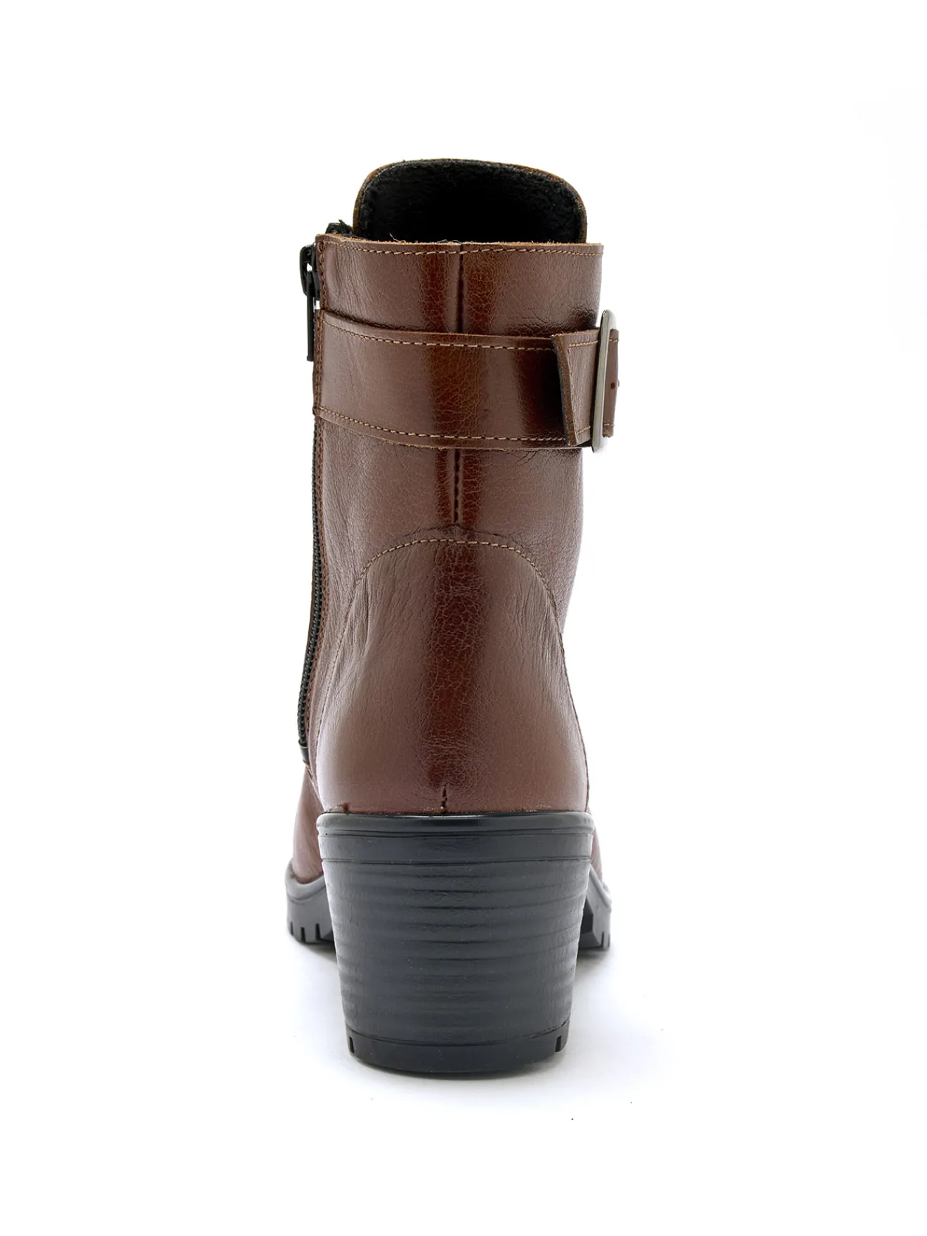 Boots cuir doublées suédine Femme Boots