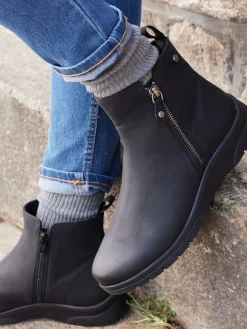 Best Boots double zip aéroesemelle® amovible Femme Boots