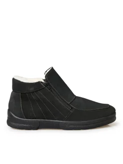 Outlet Boots fourrées double zip Homme Boots|Chaussures Homme