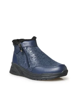 Discount Boots zippées fourrées Femme Boots