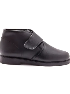 Clearance Bottillons cuir fourrés extra larges Homme Boots|Chaussures Homme