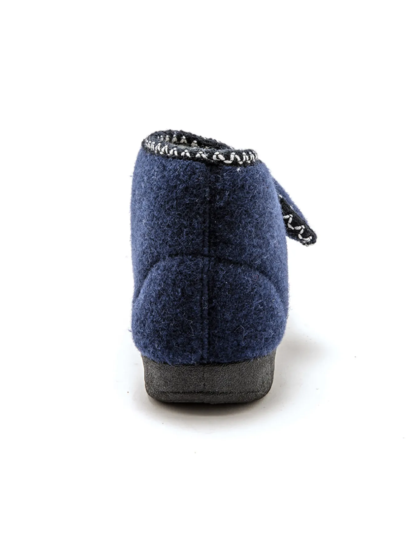 Sale Bottillons fourrés à scratch Femme Pantoufles, Chaussons