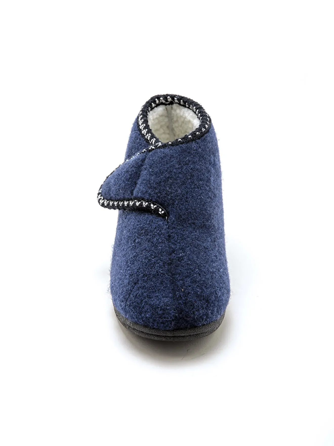 Sale Bottillons fourrés à scratch Femme Pantoufles, Chaussons