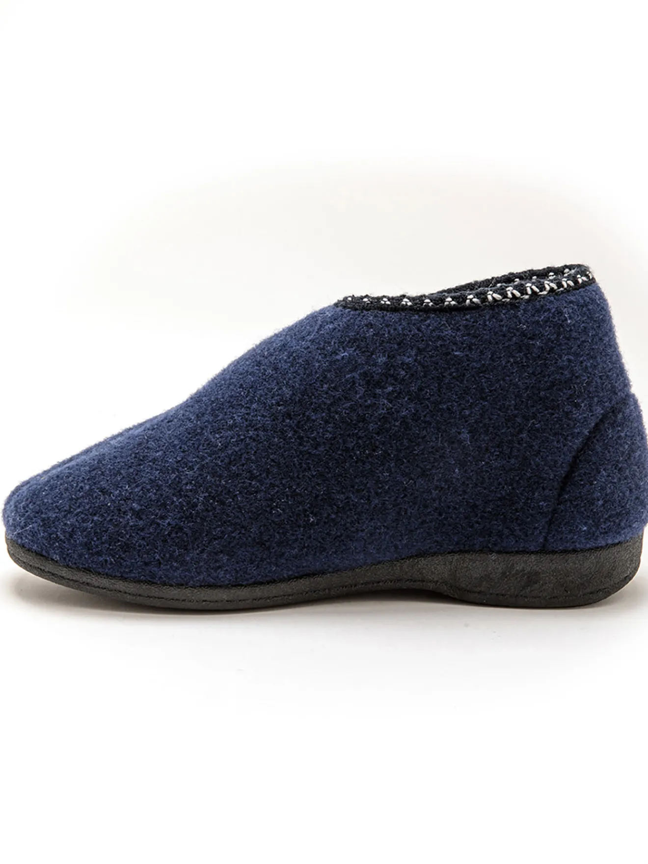 Sale Bottillons fourrés à scratch Femme Pantoufles, Chaussons