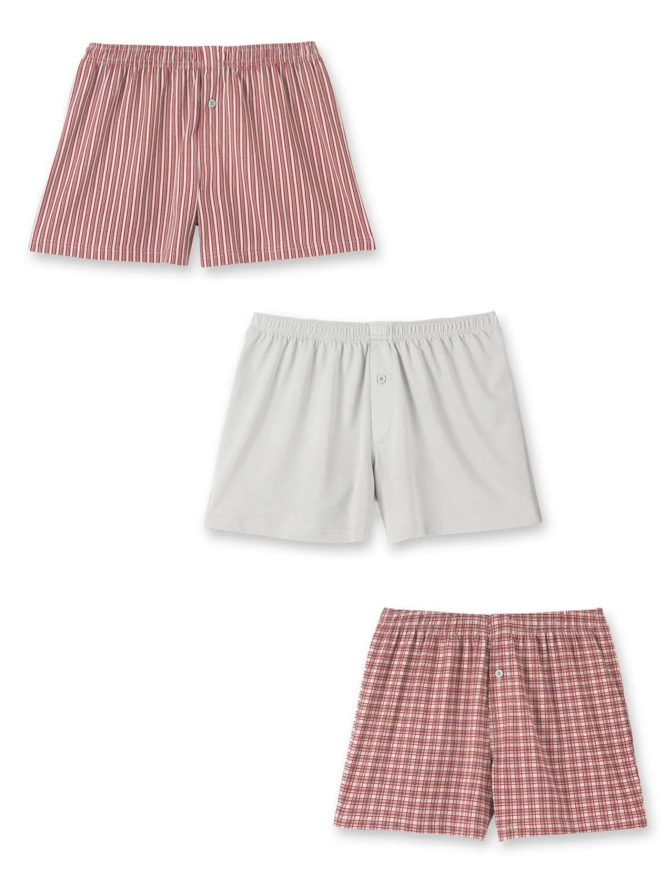 Hot Caleçons coton lot de 3 Homme Boxer, Caleçon