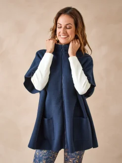 Clearance Cape en maille milano Femme Gilet