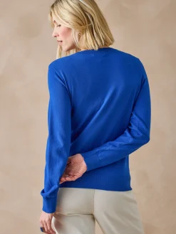 Sale Cardigan élégant boutons-bijoux Femme Gilet