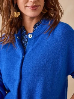 Discount Cardigan poches kangourou Femme Gilet